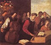FALCONE, Aniello The Concert fghd oil painting on canvas